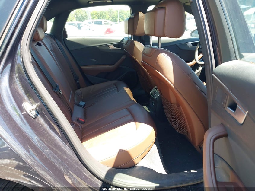 2018 Audi A4 VIN WAUDNAF41JN001520 IAAI salvage auction — RIGHT SIDE, Clear (New Jersey), sold $2,700 on 2026-07-20 (photo 8)