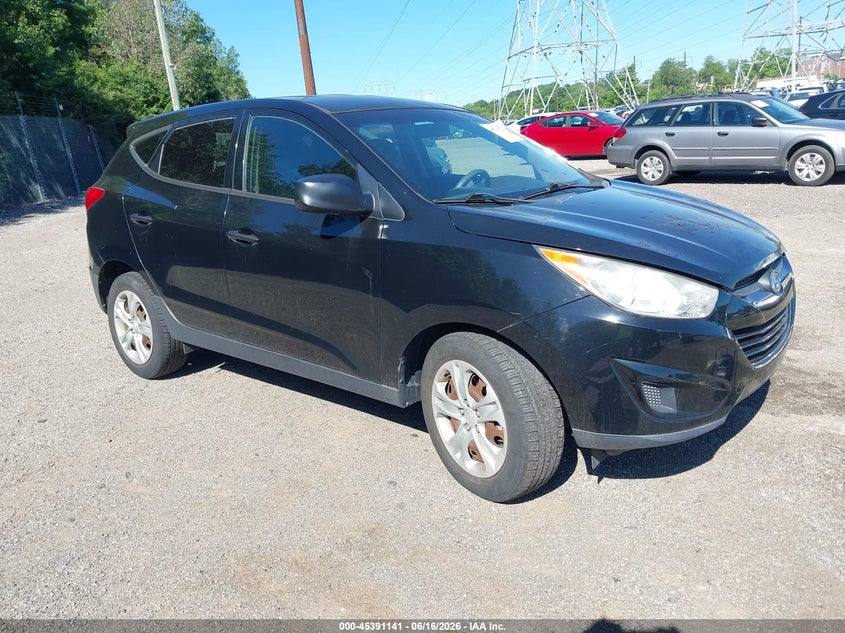 2012 Hyundai Tucson VIN KM8JT3AB5CU318136 IAAI salvage auction — NORMAL WEAR, Clear (Florida), sold $1,250 on 2026-07-10 (photo 1)