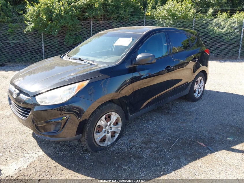 2012 Hyundai Tucson VIN KM8JT3AB5CU318136 IAAI salvage auction — NORMAL WEAR, Clear (Florida), sold $1,250 on 2026-07-10 (photo 2)