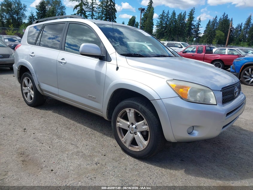 2007 Toyota Rav4 VIN JTMZD32V376043101 IAAI salvage auction — NORMAL WEAR, Clear (Washington), sold $675 on 2026-07-22 (photo 1)