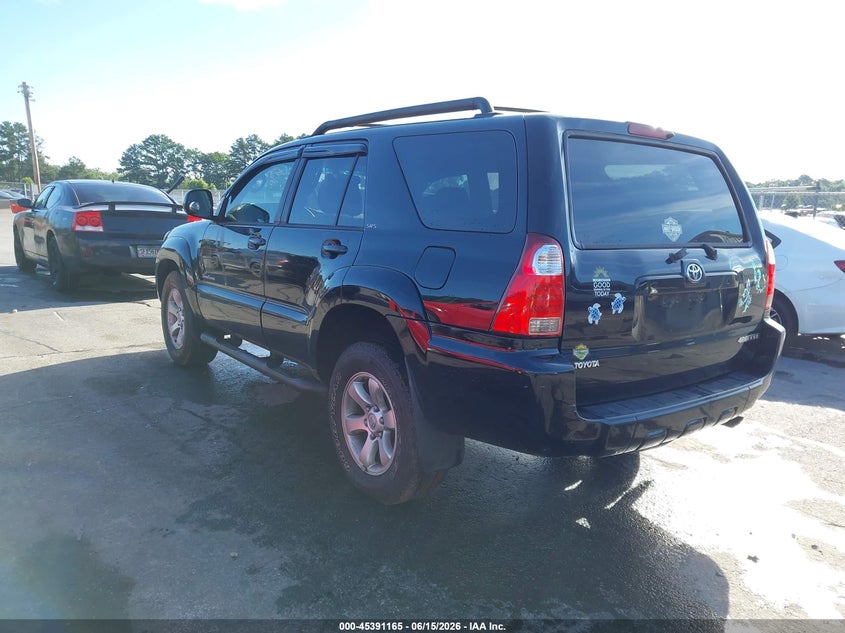 2006 Toyota 4runner VIN JTEZU14R660076126 IAAI salvage auction — NORMAL WEAR, Repossession Paperwork (Georgia), sold $2,800 on 2026-07-22 (photo 3)