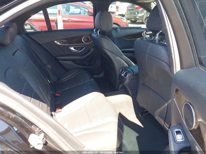 2018 Mercedes-benz C-klasse VIN WDDWF4JB4JR423988 IAAI salvage auction — LEFT FRONT, Salvage (California), sold $7,300 on 2026-08-06 (photo 8)