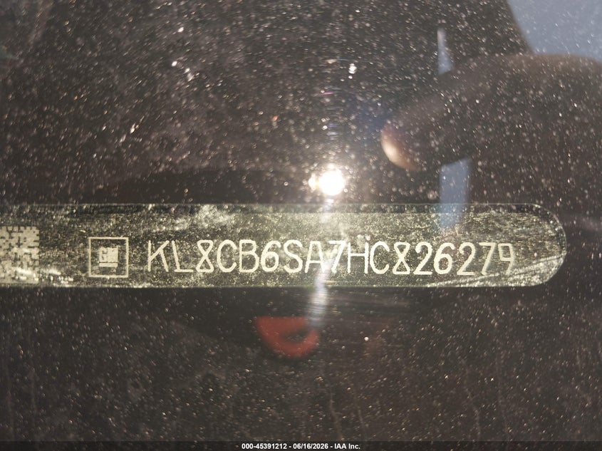 2017 Chevrolet Spark VIN KL8CB6SA7HC826279 IAAI salvage auction — NORMAL WEAR, Original (Texas), sold $775 on 2026-07-23 (photo 9)