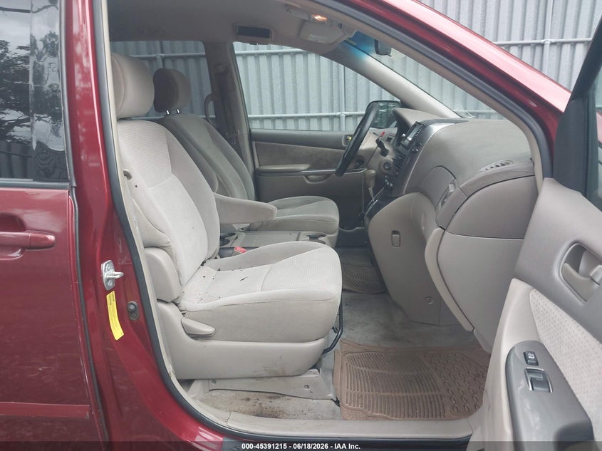 2008 Toyota Sienna VIN 5TDZK23C88S101542 IAAI salvage auction — FRONT & REAR, Clear (New York), sold $1,050 on 2026-07-29 (photo 5)