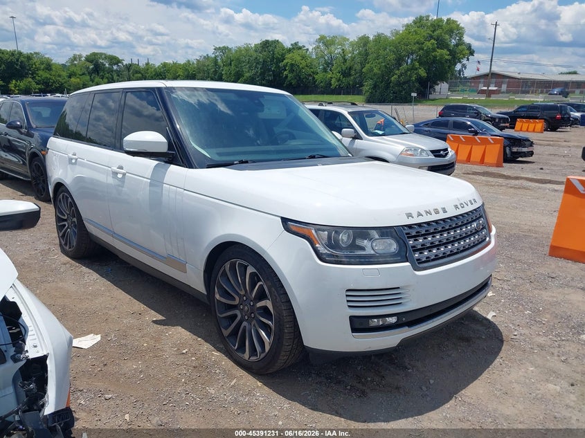 2014 Land rover RANGE ROVER VIN SALGS2WF7EA167630 IAAI salvage auction — NORMAL WEAR, Clear (Montana), sold $1,350 on 2026-07-30 (photo 1)