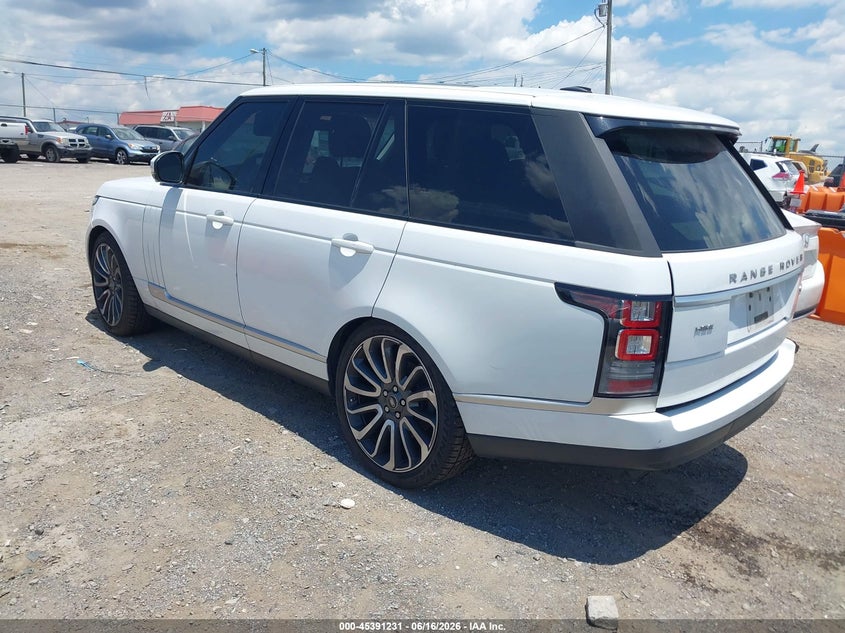 2014 Land rover RANGE ROVER VIN SALGS2WF7EA167630 IAAI salvage auction — NORMAL WEAR, Clear (Montana), sold $1,350 on 2026-07-30 (photo 3)