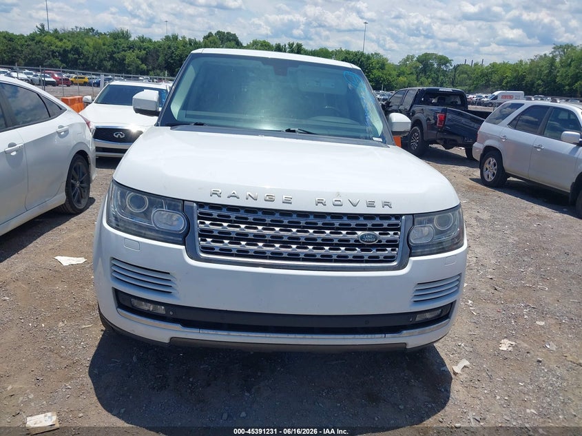 2014 Land rover RANGE ROVER VIN SALGS2WF7EA167630 IAAI salvage auction — NORMAL WEAR, Clear (Montana), sold $1,350 on 2026-07-30 (photo 6)