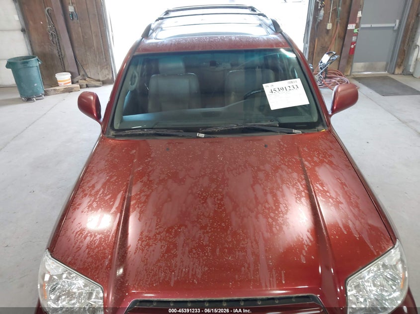 2005 Toyota 4runner VIN JTEBT17R958026434 IAAI salvage auction — NORMAL WEAR, Clear (Connecticut), sold $1,400 on 2026-07-15 (photo 6)