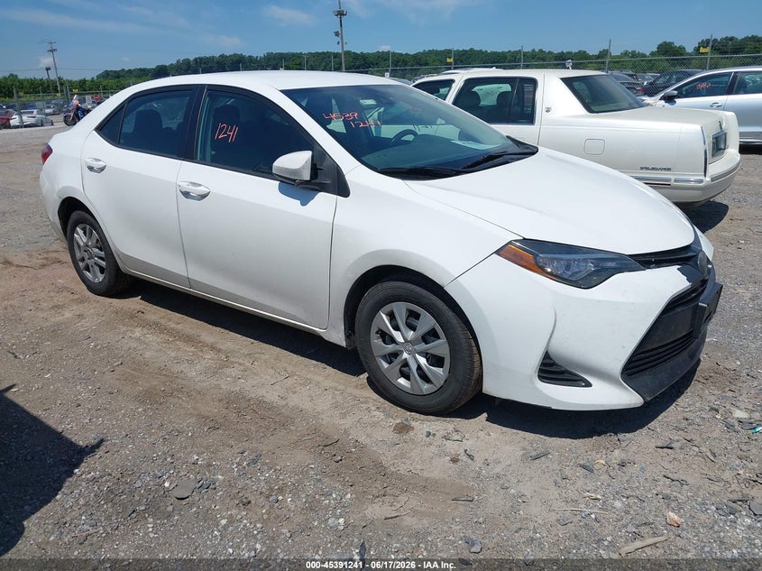 2019 Toyota Corolla VIN 5YFBURHE6KP907815 IAAI salvage auction — NORMAL WEAR, Salvage Title, sold $2,500 on 2026-07-22 (photo 1)