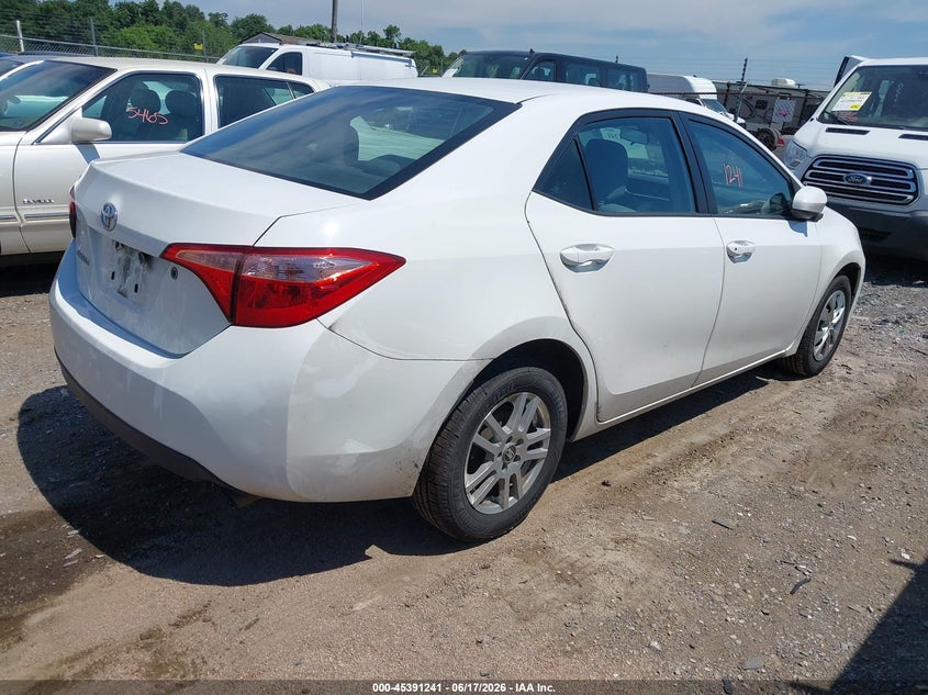 2019 Toyota Corolla VIN 5YFBURHE6KP907815 IAAI salvage auction — NORMAL WEAR, Salvage Title, sold $2,500 on 2026-07-22 (photo 4)