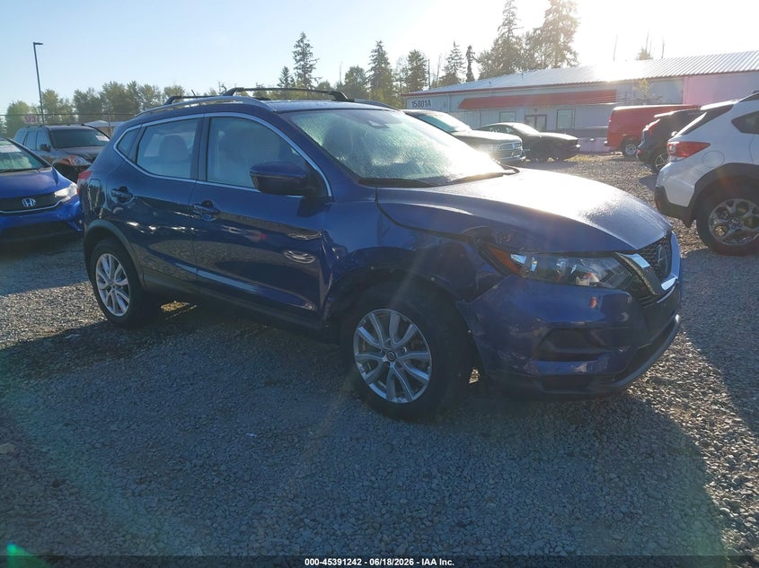 2020 Nissan Rogue VIN JN1BJ1CW9LW370735 IAAI salvage auction — LEFT SIDE, Bill Of Sale (Washington), sold $2,175 on 2026-07-15 (photo 1)