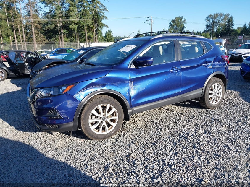 2020 Nissan Rogue VIN JN1BJ1CW9LW370735 IAAI salvage auction — LEFT SIDE, Bill Of Sale (Washington), sold $2,175 on 2026-07-15 (photo 2)
