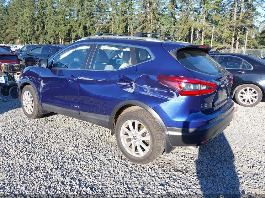 2020 Nissan Rogue VIN JN1BJ1CW9LW370735 IAAI salvage auction — LEFT SIDE, Bill Of Sale (Washington), sold $2,175 on 2026-07-15 (photo 3)