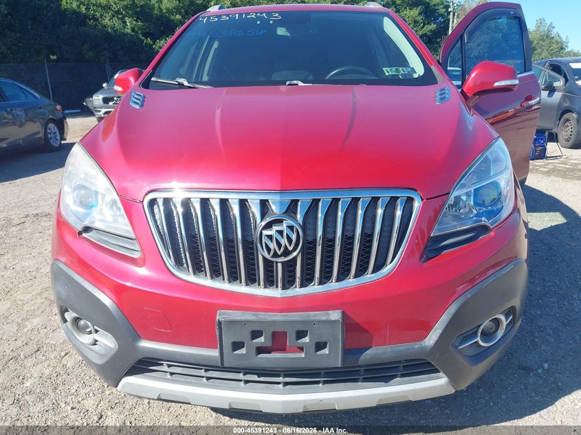 2015 Buick Encore VIN KL4CJFSBXFB212889 IAAI salvage auction — NORMAL WEAR, Clear (Pennsylvania), sold $400 on 2026-07-24 (photo 6)
