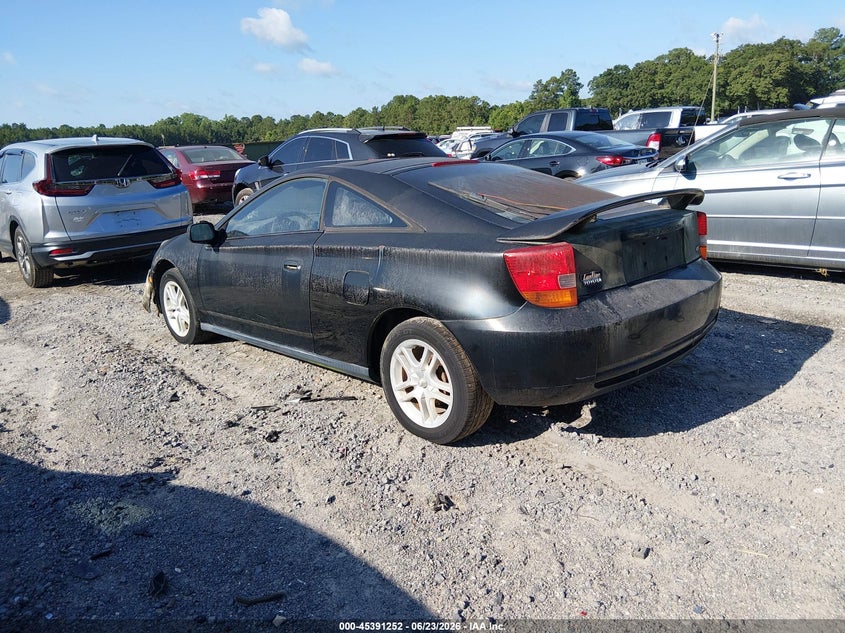 2000 Toyota Celica VIN JTDDR32T8Y0016314 IAAI salvage auction — NORMAL WEAR, Clear (South Carolina), sold $25 on 2026-07-28 (photo 3)