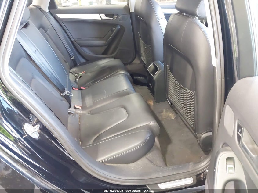 2013 Audi A4 VIN WAUBFAFL8DN026656 IAAI salvage auction — NORMAL WEAR, Clear (Connecticut), sold $425 on 2026-07-15 (photo 8)