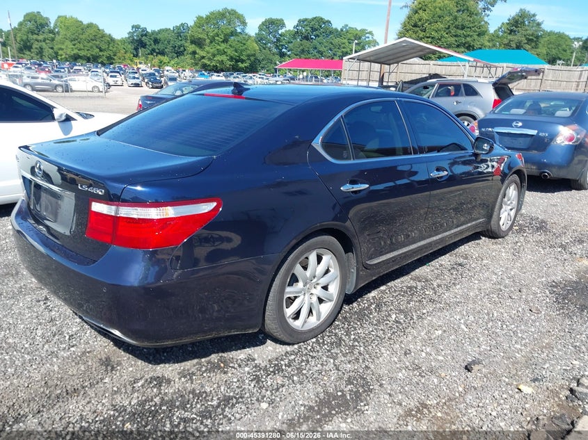 2008 Lexus Ls 460 VIN JTHBL46F985055210 IAAI salvage auction — NORMAL WEAR, Repossession Paperwork (South Carolina), sold $925 on 2026-07-21 (photo 4)