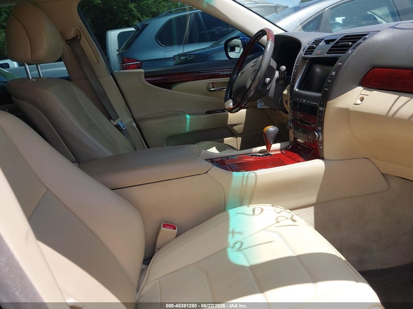 2008 Lexus Ls 460 VIN JTHBL46F985055210 IAAI salvage auction — NORMAL WEAR, Repossession Paperwork (South Carolina), sold $925 on 2026-07-21 (photo 5)