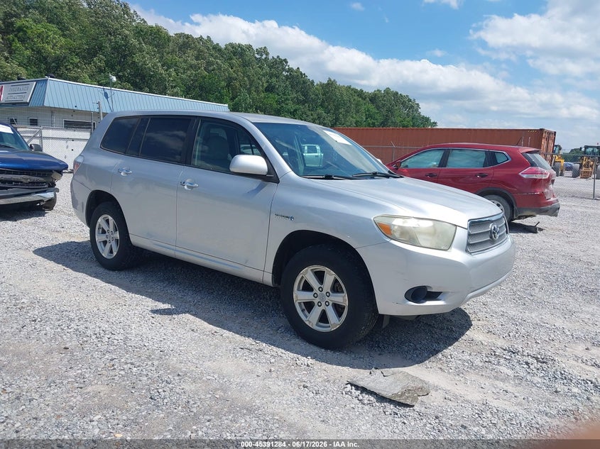 2009 Toyota Highlander VIN JTEEW41A192029930 IAAI salvage auction — NORMAL WEAR, Original (Kentucky), sold $1,800 on 2026-07-28 (photo 1)