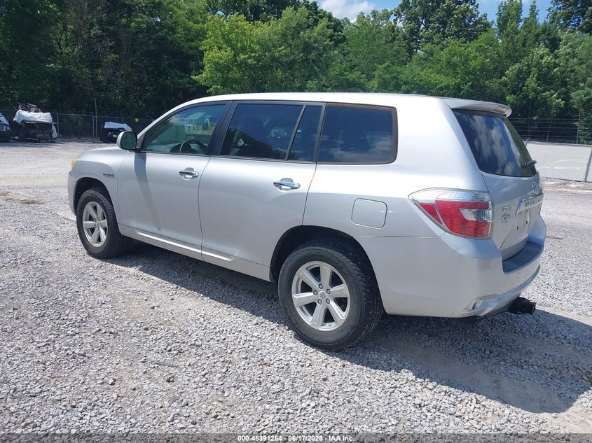 2009 Toyota Highlander VIN JTEEW41A192029930 IAAI salvage auction — NORMAL WEAR, Original (Kentucky), sold $1,800 on 2026-07-28 (photo 3)