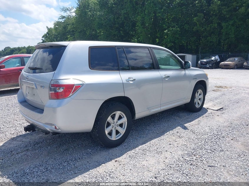 2009 Toyota Highlander VIN JTEEW41A192029930 IAAI salvage auction — NORMAL WEAR, Original (Kentucky), sold $1,800 on 2026-07-28 (photo 4)