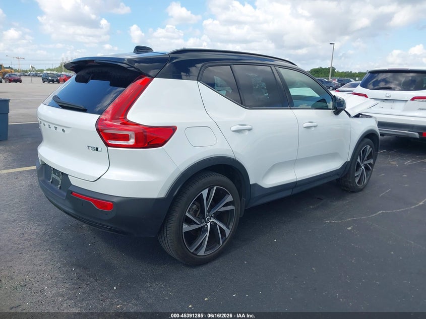 2021 Volvo Xc40 VIN YV4162UM9M2574907 IAAI salvage auction — LEFT FRONT, Rebuildable (Florida), sold $7,000 on 2026-07-23 (photo 4)