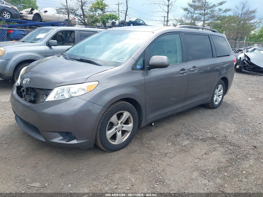 2013 Toyota Sienna VIN 5TDKK3DC9DS308635 IAAI salvage auction — REAR END, Salvage (Idaho), sold $2,750 on 2026-07-13 (photo 2)
