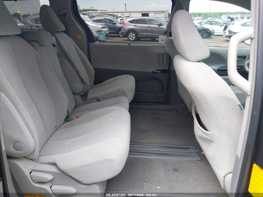 2013 Toyota Sienna VIN 5TDKK3DC9DS308635 IAAI salvage auction — REAR END, Salvage (Idaho), sold $2,750 on 2026-07-13 (photo 8)