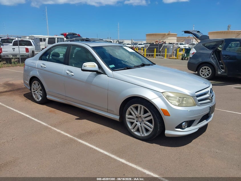 2008 Mercedes-benz C class VIN WDDGF54X08F059503 IAAI salvage auction — NORMAL WEAR, Clear (Hawaii), sold $300 on 2026-08-11 (photo 1)