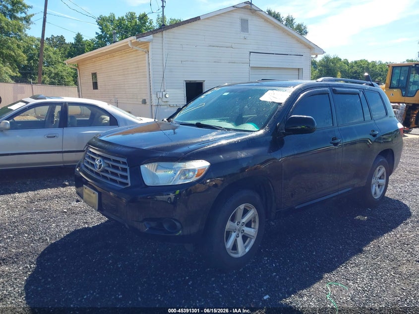2010 Toyota Highlander VIN 5TDZA3EHXAS006875 IAAI salvage auction — NORMAL WEAR, Repossession Paperwork (South Carolina), sold $1,825 on 2026-07-07 (photo 2)
