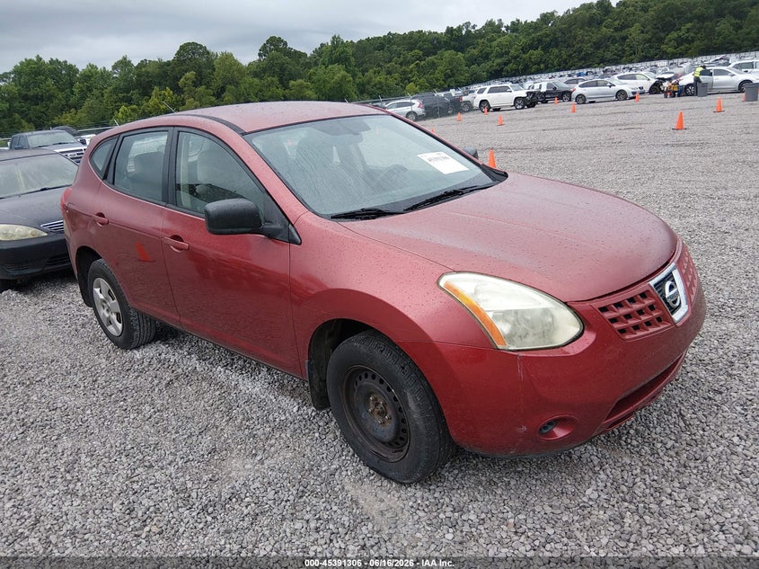 2009 Nissan Rogue sport VIN JN8AS58T69W052614 IAAI salvage auction — NORMAL WEAR, Clear (Alabama), sold $200 on 2026-07-09 (photo 1)