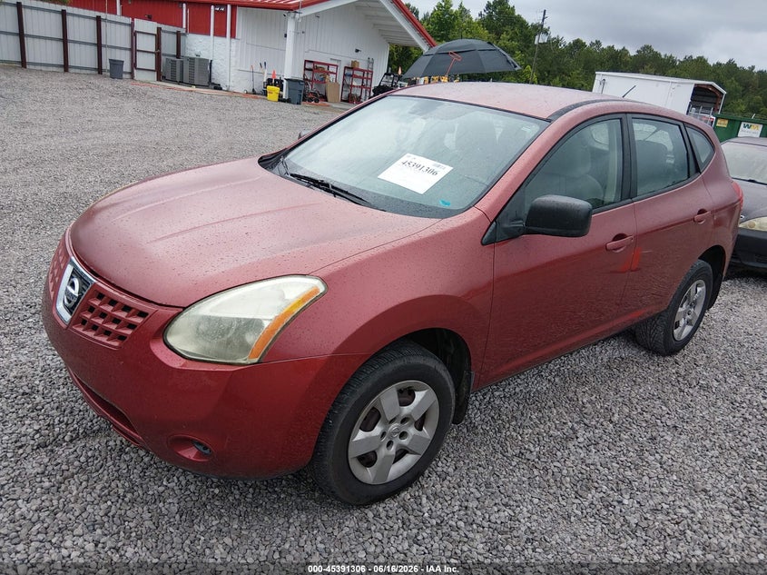 2009 Nissan Rogue sport VIN JN8AS58T69W052614 IAAI salvage auction — NORMAL WEAR, Clear (Alabama), sold $200 on 2026-07-09 (photo 2)
