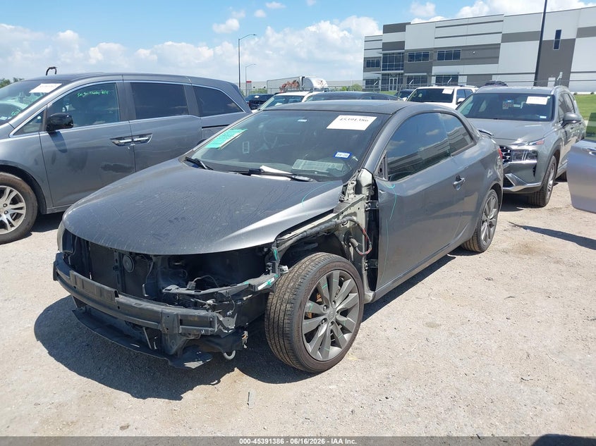 2013 Kia Forte VIN KNAFW6A34D5742024 IAAI salvage auction — FRONT END, Salvage (Texas), sold $50 on 2026-07-28 (photo 2)