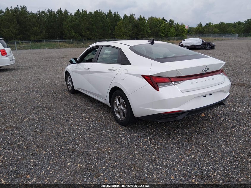 2021 Hyundai Elantra VIN 5NPLL4AG5MH048173 IAAI salvage auction — NORMAL WEAR, SF97 (Maryland), sold $25 on 2026-07-21 (photo 3)