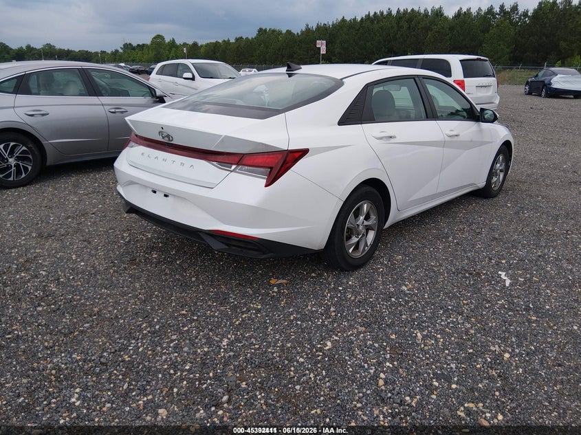 2021 Hyundai Elantra VIN 5NPLL4AG5MH048173 IAAI salvage auction — NORMAL WEAR, SF97 (Maryland), sold $25 on 2026-07-21 (photo 4)