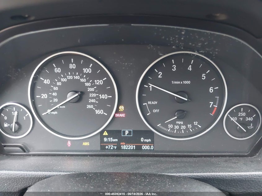 2013 BMW 3er VIN WBA3B3C53DJ976254 IAAI salvage auction — SIDE, Mv-907A (New York), sold $750 on 2026-07-07 (photo 7)