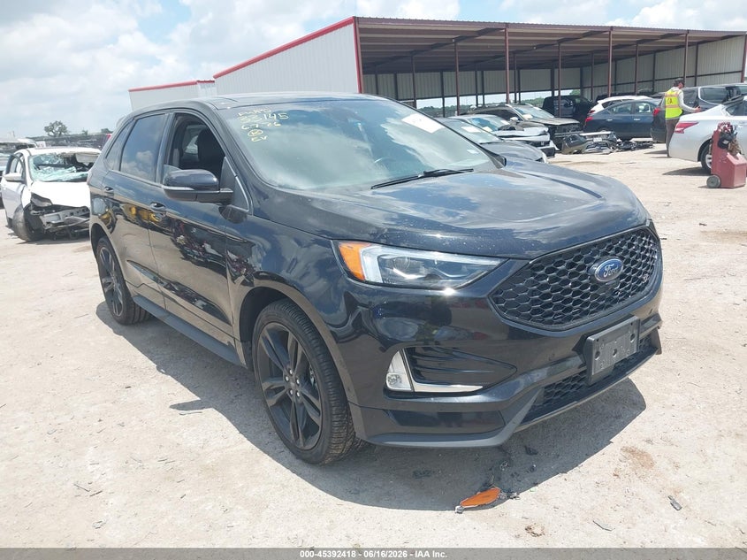 2019 Ford Edge VIN 2FMPK4AP6KBB69075 IAAI salvage auction — LEFT FRONT, Original (Texas), sold $25 on 2026-08-01 (photo 1)