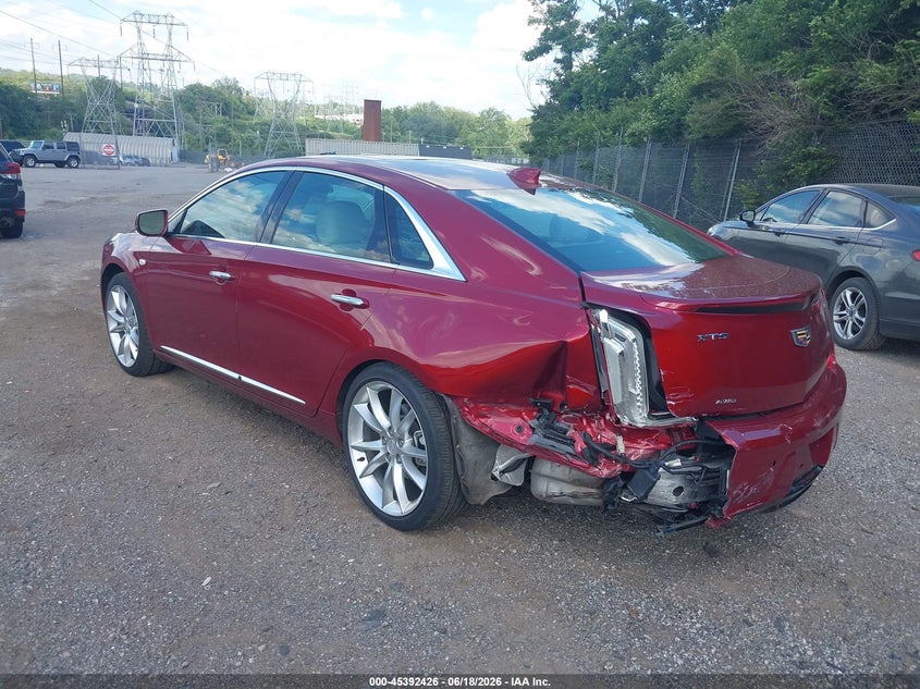 2019 Cadillac Xts VIN 2G61R5S35K9156352 IAAI salvage auction — LEFT REAR, Salvage (Pennsylvania), sold $9,000 on 2026-07-24 (photo 3)