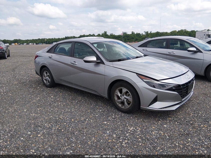 2021 Hyundai Elantra VIN 5NPLL4AG1MH049188 IAAI salvage auction — NORMAL WEAR, SF97 (Maryland), sold $5,100 on 2026-07-21 (photo 1)