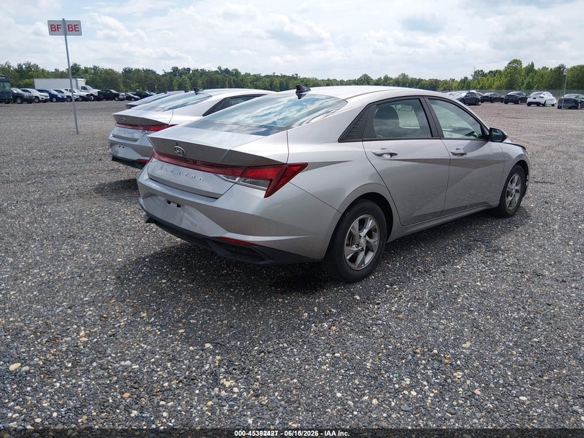 2021 Hyundai Elantra VIN 5NPLL4AG1MH049188 IAAI salvage auction — NORMAL WEAR, SF97 (Maryland), sold $5,100 on 2026-07-21 (photo 4)