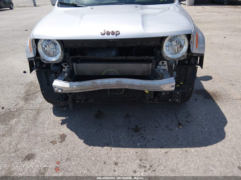 2016 Jeep Renegade VIN ZACCJBBTXGPD52746 IAAI salvage auction — FRONT END, Salvage (Missouri), sold $2,850 on 2026-07-16 (photo 6)
