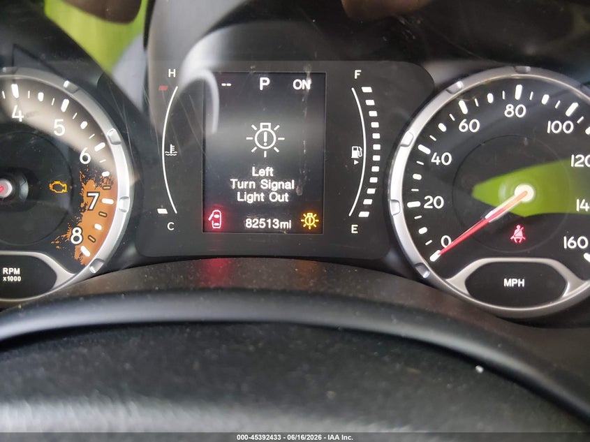 2016 Jeep Renegade VIN ZACCJBBTXGPD52746 IAAI salvage auction — FRONT END, Salvage (Missouri), sold $2,850 on 2026-07-16 (photo 7)