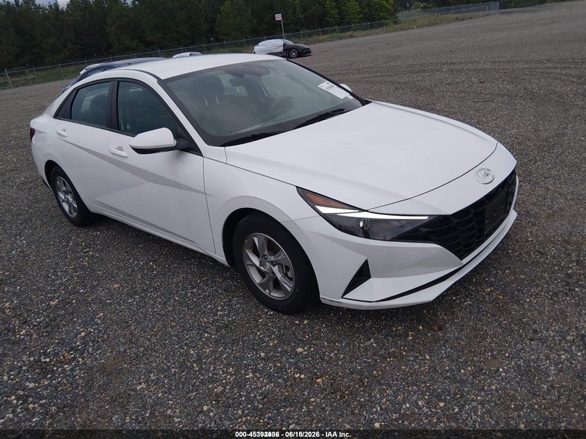 2021 Hyundai Elantra VIN 5NPLL4AG1MH048445 IAAI salvage auction — NORMAL WEAR, SF97 (Maryland), sold $8,600 on 2026-07-21 (photo 1)