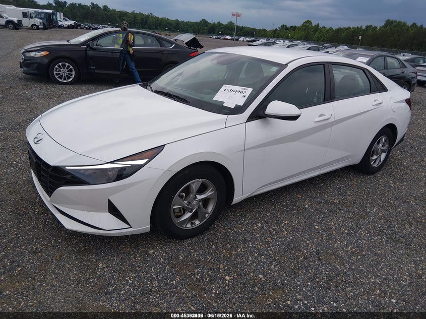 2021 Hyundai Elantra VIN 5NPLL4AG1MH048445 IAAI salvage auction — NORMAL WEAR, SF97 (Maryland), sold $8,600 on 2026-07-21 (photo 2)