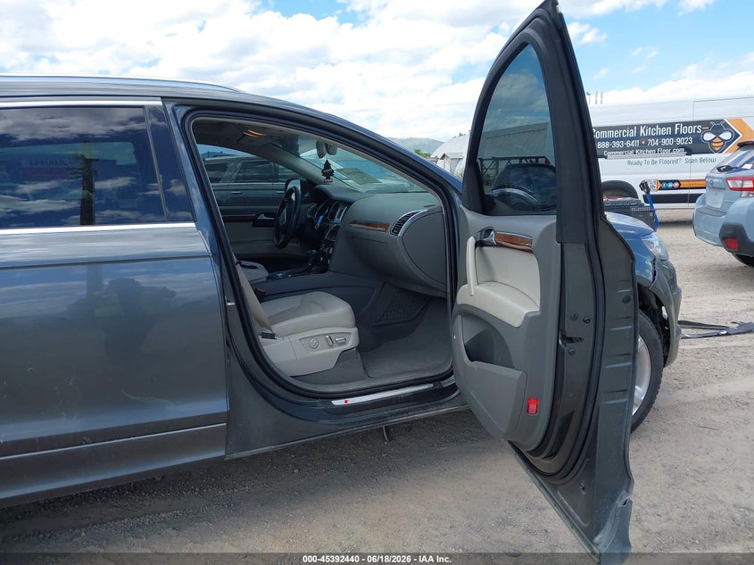 2013 Audi Q7 VIN WA1DGAFEXDD006158 IAAI salvage auction — FRONT END, Salvage (Montana), sold $2,850 on 2026-07-22 (photo 5)