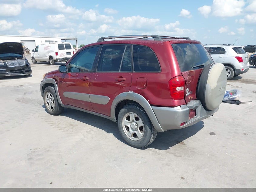2005 Toyota Rav 4 VIN JTEGD20V950069511 IAAI salvage auction — LEFT SIDE, Original (Texas), sold $1,550 on 2026-07-29 (photo 3)