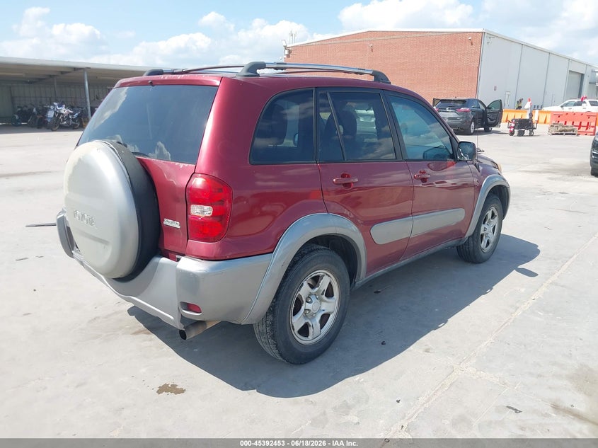2005 Toyota Rav 4 VIN JTEGD20V950069511 IAAI salvage auction — LEFT SIDE, Original (Texas), sold $1,550 on 2026-07-29 (photo 4)