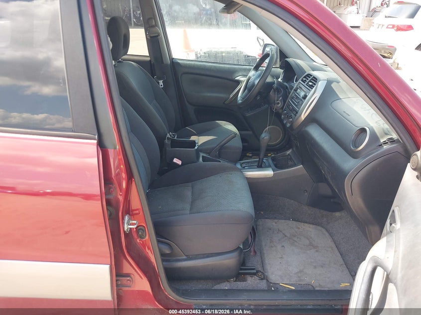 2005 Toyota Rav 4 VIN JTEGD20V950069511 IAAI salvage auction — LEFT SIDE, Original (Texas), sold $1,550 on 2026-07-29 (photo 5)