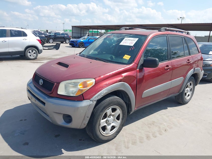 2005 Toyota Rav 4 VIN JTEGD20V950069511 IAAI salvage auction — LEFT SIDE, Original (Texas), sold $1,550 on 2026-07-29 (photo 6)