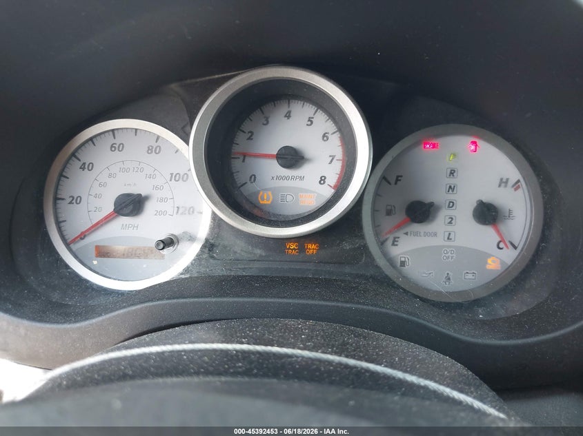 2005 Toyota Rav 4 VIN JTEGD20V950069511 IAAI salvage auction — LEFT SIDE, Original (Texas), sold $1,550 on 2026-07-29 (photo 7)